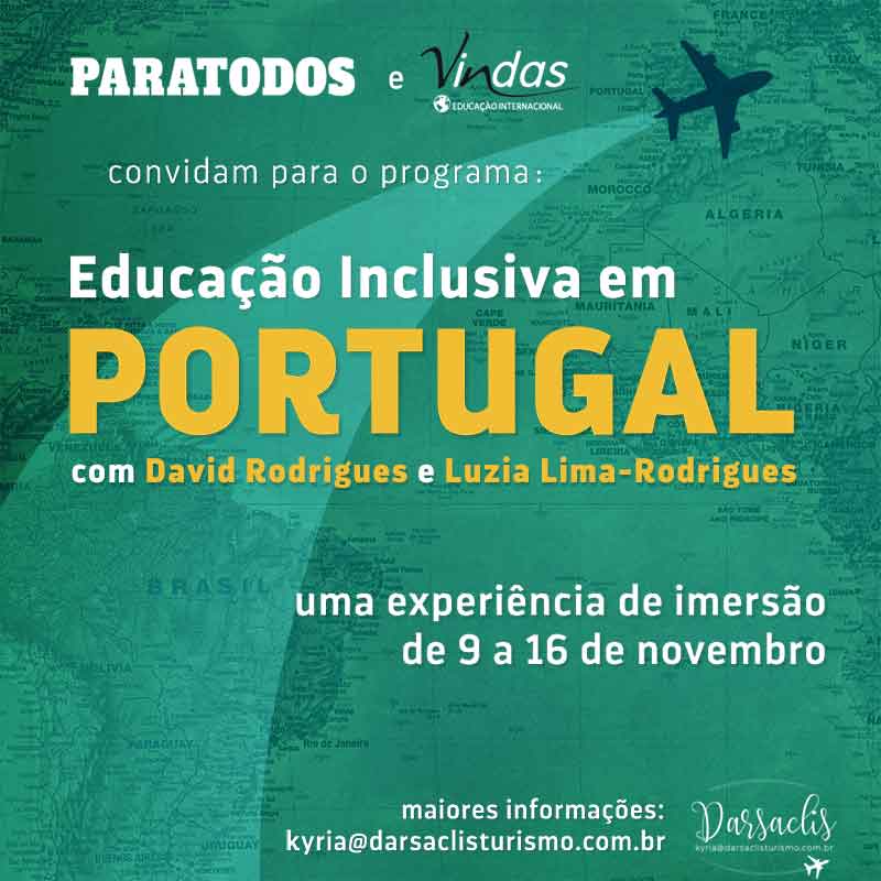 convite Educação inclusiva em Portugal